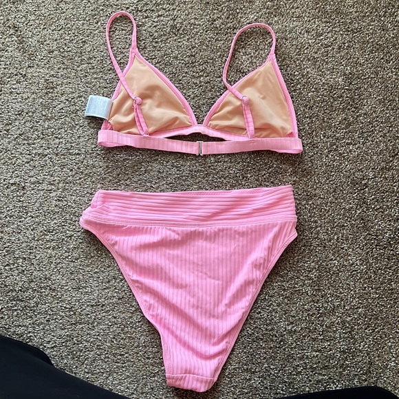 Cotton On Body Pink High Waist Bikini - Picture 3 of 3